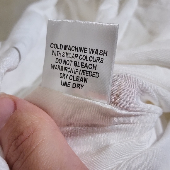 Cousin The Label White Spaghetti Strap Dress - Picture 6 of 9